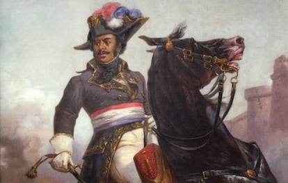 Thomas-Alexandre Dumas, retratado por Olivier Pichat.