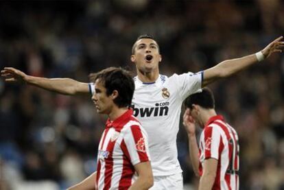 Cristiano Ronaldo celebra uno de sus goles.