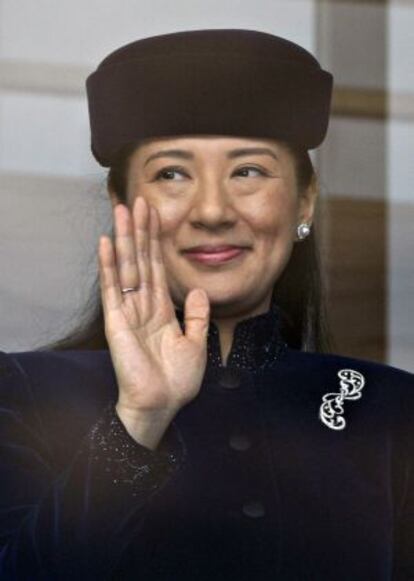 Masako, en la celebración del 78º cumpleaños del emperador en 2011.