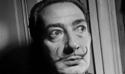 Salvador Dalí, en los años 50.