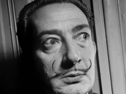 Salvador Dal&iacute;, en los a&ntilde;os 50.
 