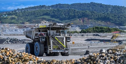 Mina Cobre Panamá, en Donoso (Colón, Panamá).)
