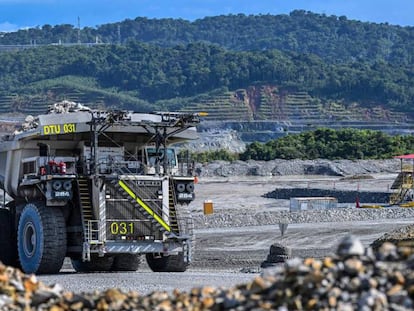 Mina Cobre Panamá, en Donoso (Colón, Panamá).)