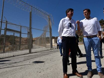 El líder de Ciudadanos, Albert Rivera, visita Ceuta este lunes.