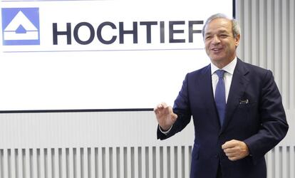 Marcelino Fernández Verdes, consejero delegado de Hochtief.