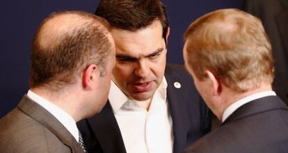 Alexis Tsipras, en la reunión del Consejo Europeo.
