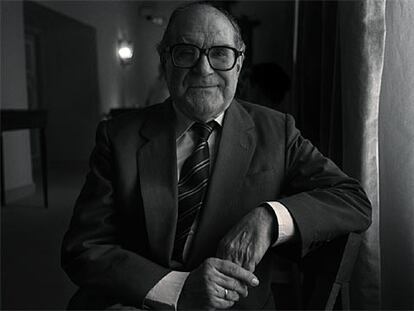 Julián Marías, en una foto de archivo tomada en 1994.