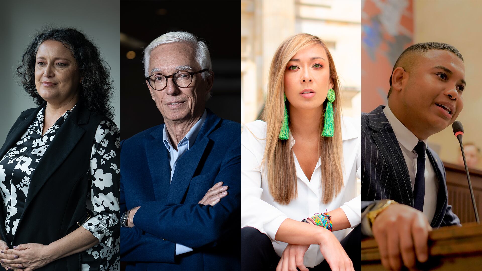 Angélica Lozano, Jorge Enrique Robledo, Katherine Miranda y Miguel Polo Polo, entre los quemados de las elecciones al Congreso en Colombia