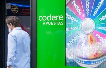 Un salón de apuestas de Codere.