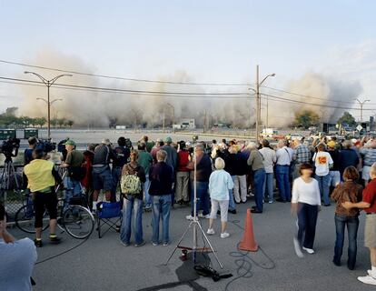 Implosión de los edificios 65 y 69, Kodk Park, Rochester, Nueva York, 2007