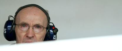 Frank Williams, durante el GP de Bahreín de 2008.