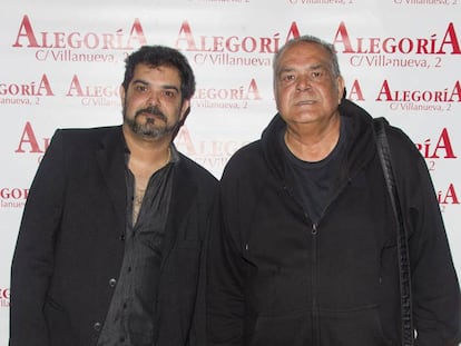 Emilio Gonzalez Gabarre (izquierda) y Julio Gonzalez Gabarre, componentes del grupo Los Chichos.