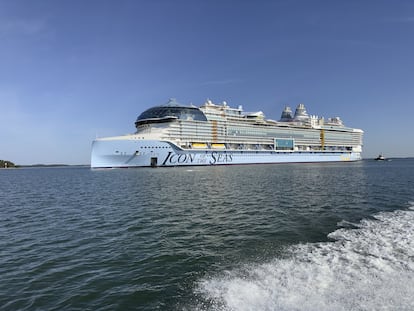 Icon of the Seas, el nuevo crucero de la naviera Royal Caribbean.