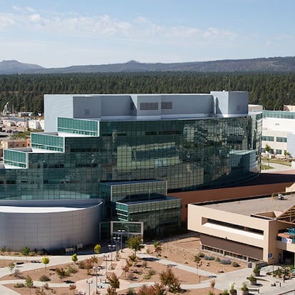 Sede del Laboratorio Nacional de Los Álamos, un laboratorio del Departamento de Energía de los Estados Unidos