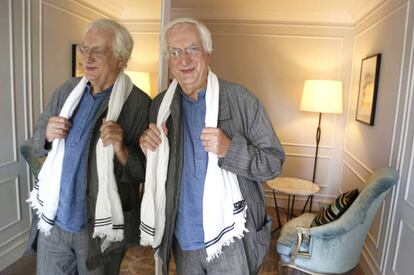 Bertrand Tavernier, durante su participación en el Festival Cine de San Sebastián de 2013.