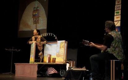 Escena de la obra 'La boda de la pulga y el piojo'.