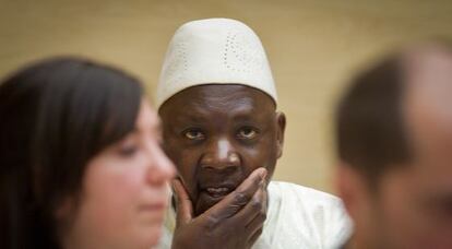 Thomas Lubanga, antes de conocer su sentencia.