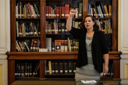 Paulina Vodanovic, presidenta del Partido Socialista de Chile