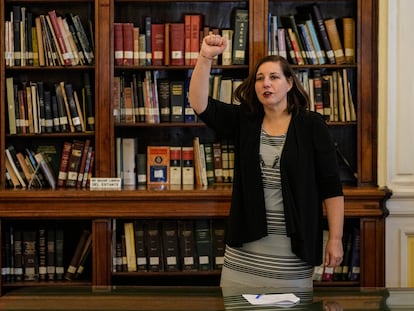 Paulina Vodanovic, presidenta del Partido Socialista de Chile