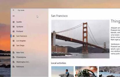 Esta imagen compartida por Microsoft define muy bien el Fluent Design