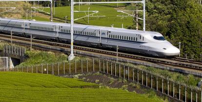 Modelo Shinkansen N700S, de la japonesa jR Tokai, elegido por Texas central para la línea Houston-Dallas.