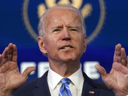 Joe Biden habla de la crisis del Covid en Wilmington, Delaware