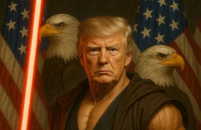 El presidente de Estados Unidos, Donald Trump, en una imagen compartida por la Casa Blanca.