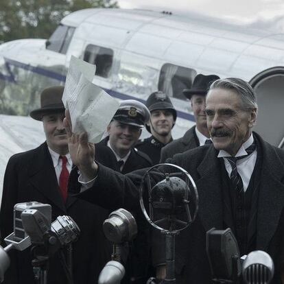 Jeremy Irons, como Neville Chamberlain, en 'Múnich en vísperas de una guerra'