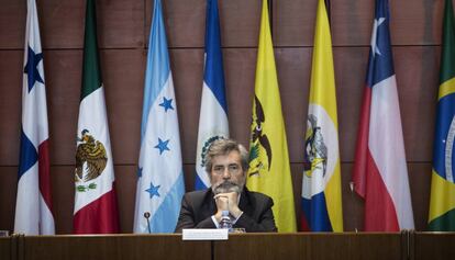 Carlos Lesmes, este lunes en un acto en Barcelona.