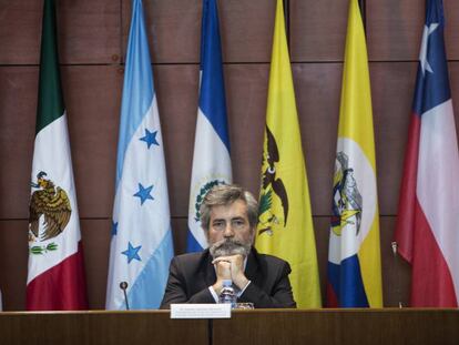 Carlos Lesmes, este lunes en un acto en Barcelona.