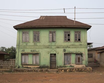 Casa em Ilesa, interior da Nigéria.