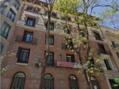 Edificio que albergará el tercer hotel de One Shot en Madrid.