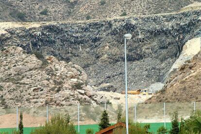 Planta de tratamiento de resíduos de Abanilla (Murcia) donde ha quedado atrapado José Ramón H.L, de 40 años.