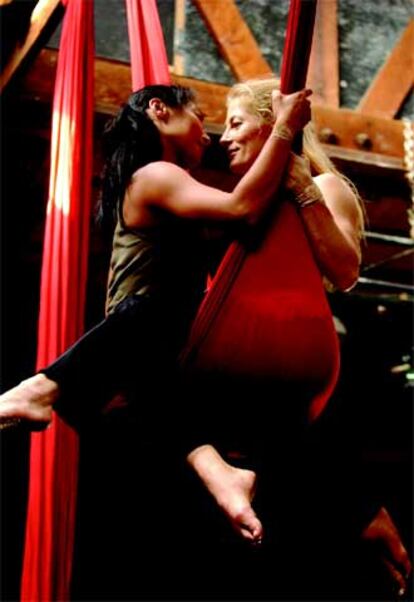 Escena de la película estadounidense <i>The Gymnast.</i>