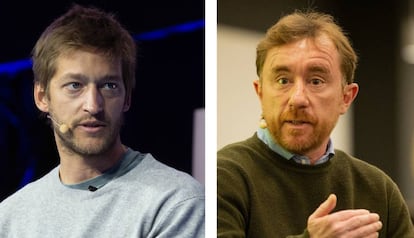 Óscar Pierre y Sacha Michaud, cofundadores de Glovo