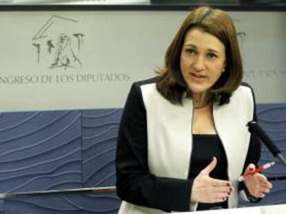 La portavoz parlamentaria del PSOE, Soraya Rodríguez. EFE/Archivo