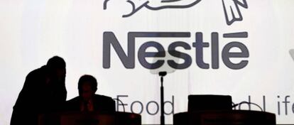 Logo de Nestlé.