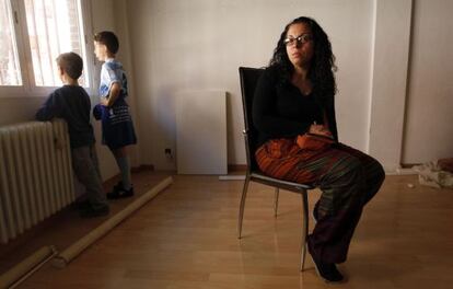 María del Mar Moral, en su casa.