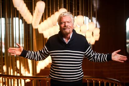 Richard Branson, en Dover, Inglaterra, el pasado febrero.