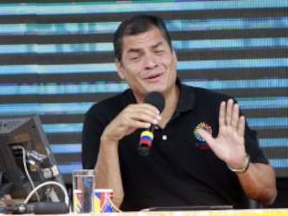 En la imagen, el presidente ecuatoriano, Rafael Correa. EFE/Archivo