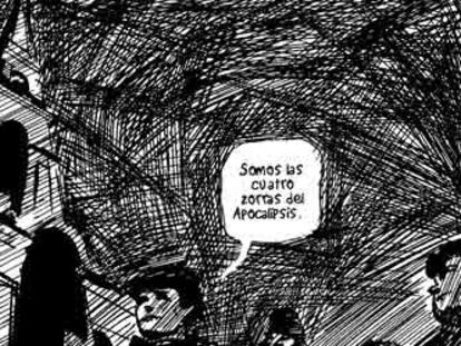 Ilustración de 'From Hell', de Alan Moore y Eddie Campbell.