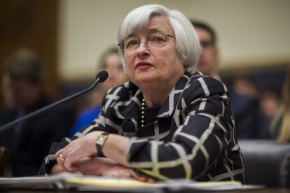 Yellen compareció esta semana ante el comité de servicios financieros de la Cámara de Representantes.