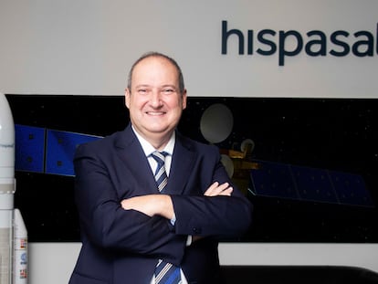 El presidente de Hispasat, Jordi Hereu