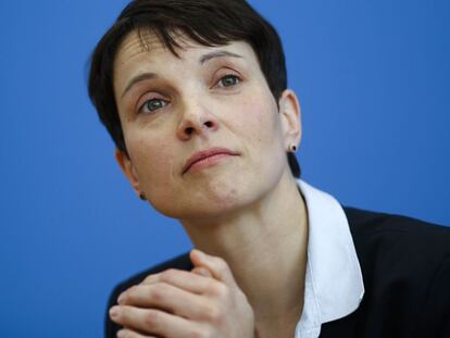 Frauke Petry, l&iacute;der de Alternativa para Alemania.