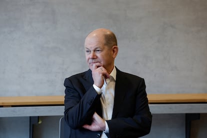 German Chancellor Olaf Scholz