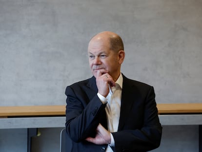 German Chancellor Olaf Scholz