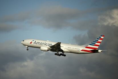 Un avión de American Airlines.