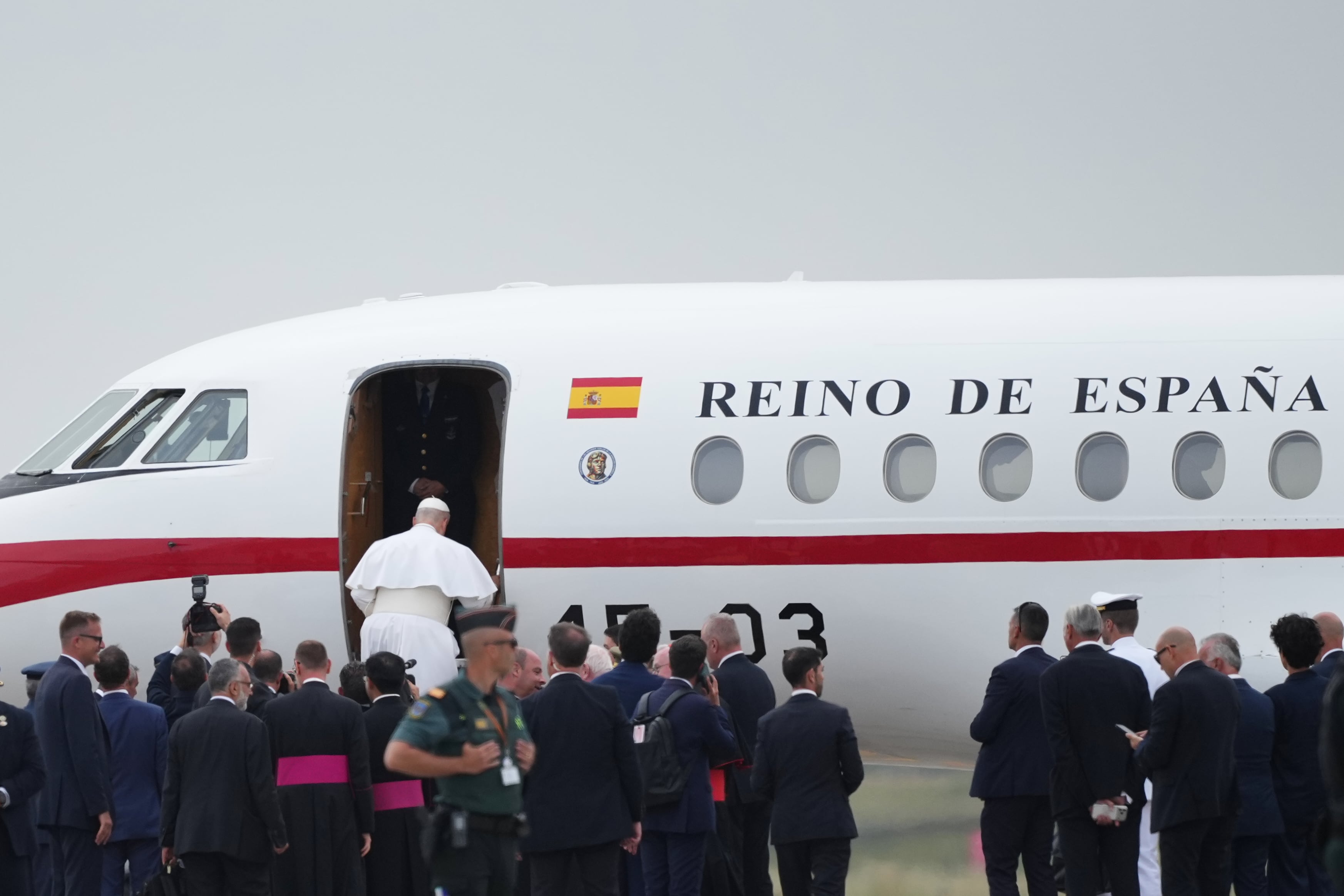 Spain Pope