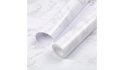 Vinilo para muebles sobre fondo blanco.