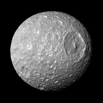 Saturn's moon Mimas